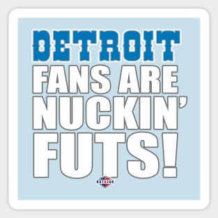 Detroit Fans Sticker
